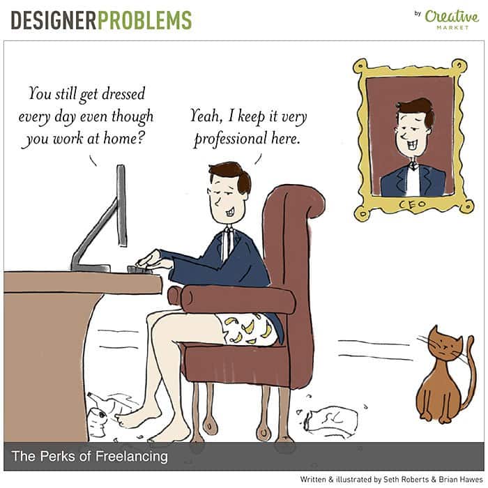 graphic-designer-problems-dressed-at-home-dont-see-wont-hurt