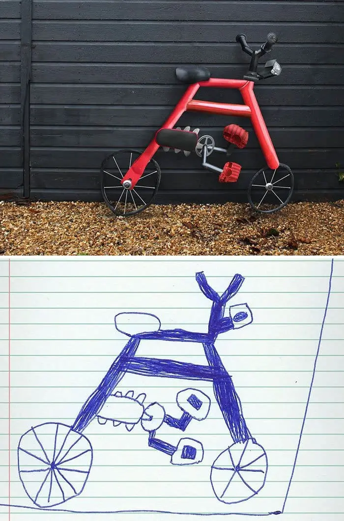 kid-drawings-realistic-bike