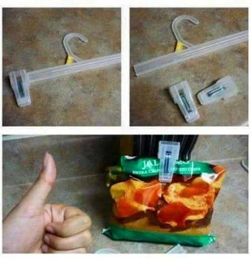 life-hacks-end-clothes-hangers-close-food-packets-no-text