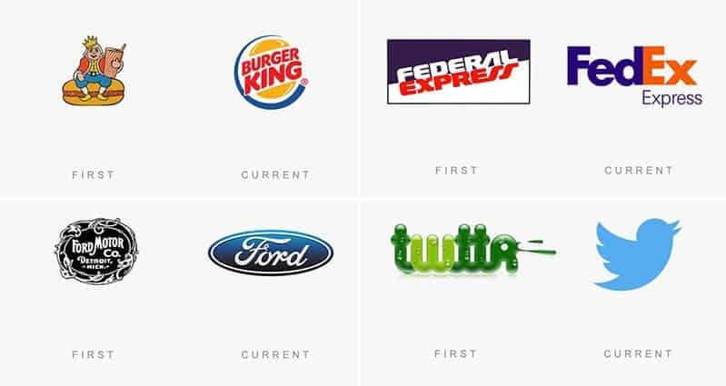 Old Logos Vs New Logos | Images and Photos finder