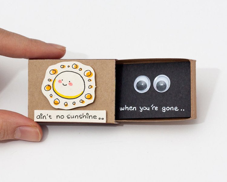 aint-no-sunshine-matchbox-greeting-card