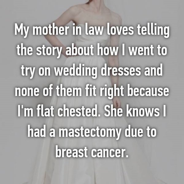 awful-mother-in-laws-dress-fitting-flat-chested-masectomy