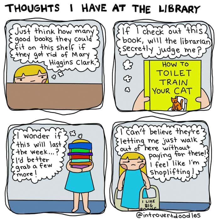 book-lover-comics-library-thoughts