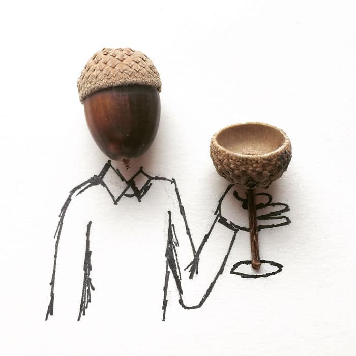 cheers-acorn-illustration