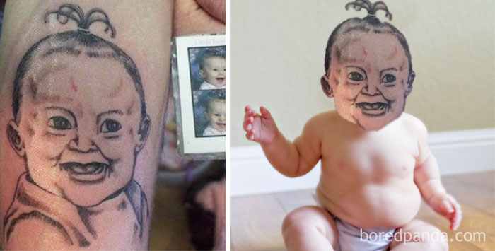 cute-baby-tattoo-face-swap