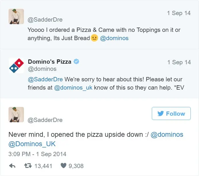 dominos-complaint-and-response