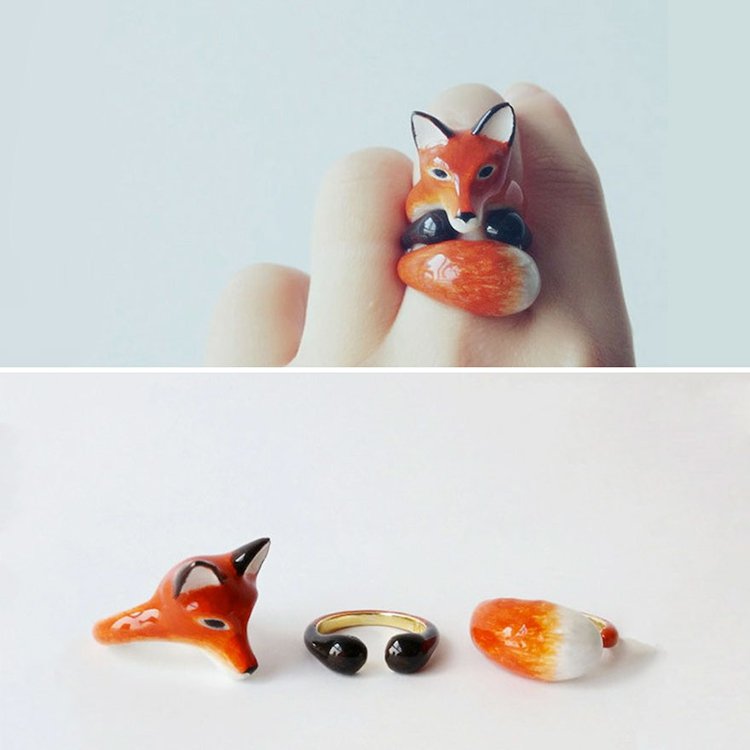 fox-animal-rings