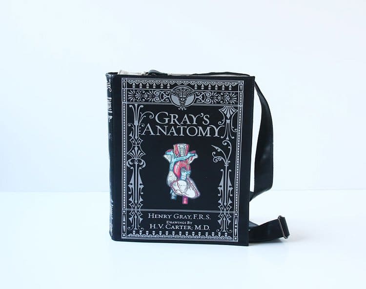 grays-anatomy-book-themed-bag