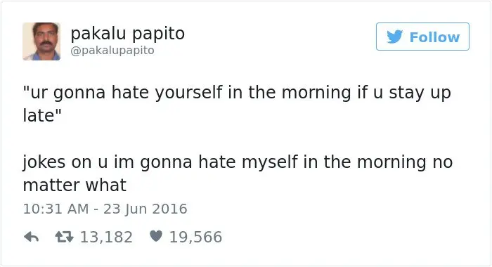 hate-yourself-in-morning-joke-tweet