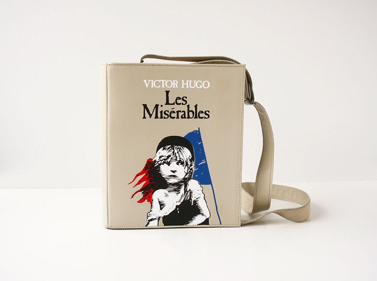 les-mis-book-themed-bag