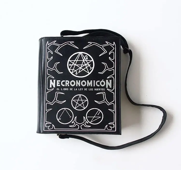 necronomicon-book-themed-bag