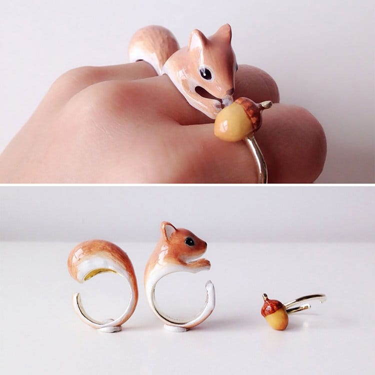 squirrel-animal-rings