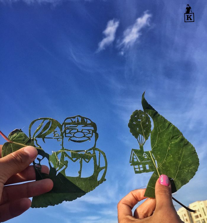 up-characters-leaf-drawing