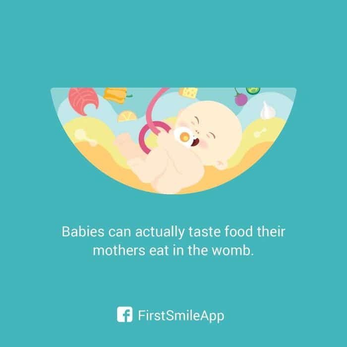 weird-pregnancy-facts-taste-food-in-womb