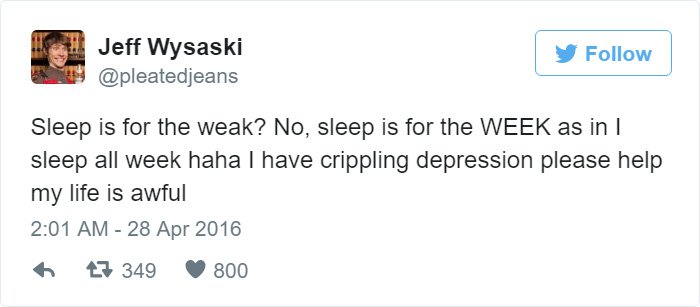 sleep-is-for-the-week-jeff-wysaski-tweet