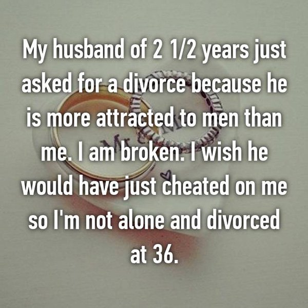 Shocking Divorce Reasons attracted to men