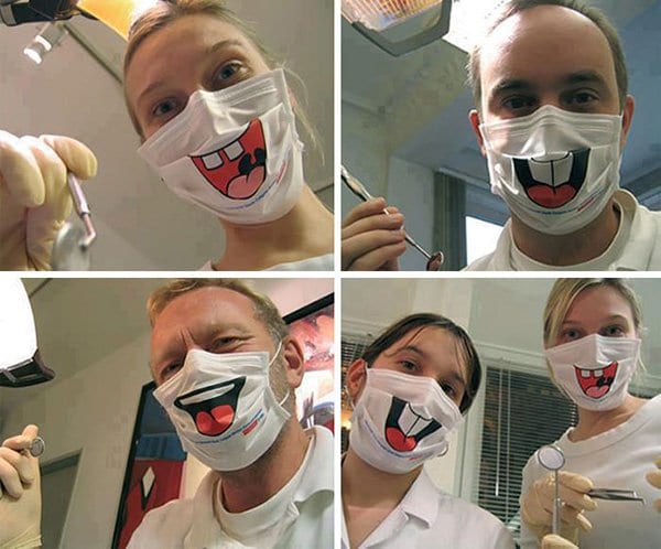 annoying-uncomfortable-images dentist smile masks