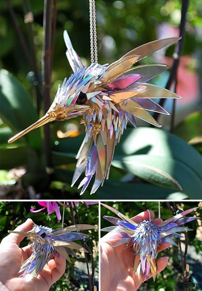 cd-animal-sculptures-humming bird pendant