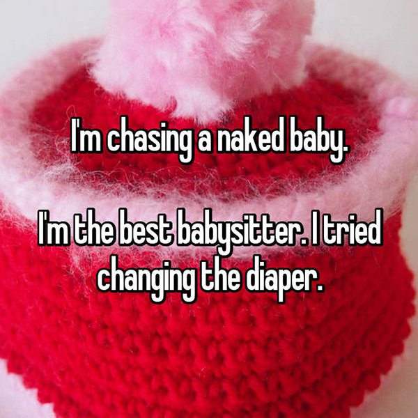confessions from babysitters chasing naked baby