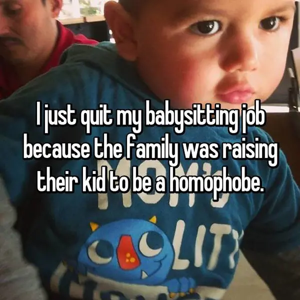 confessions from babysitters homophobe