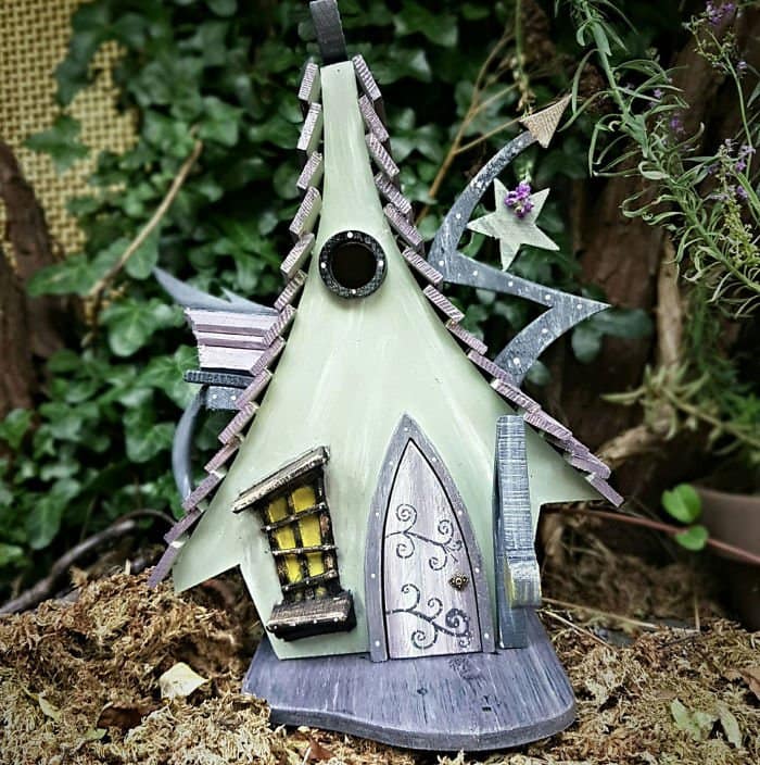 fairy tale bird houses wicked witch