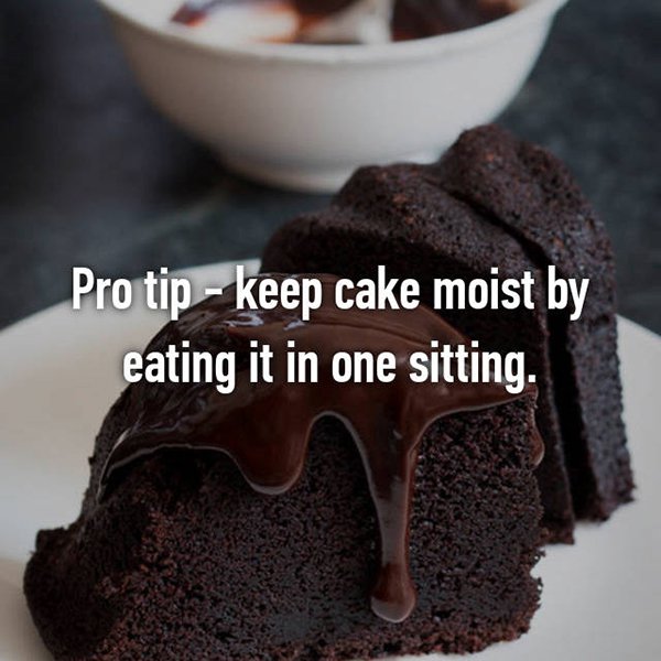 foodie problems keep cake moist