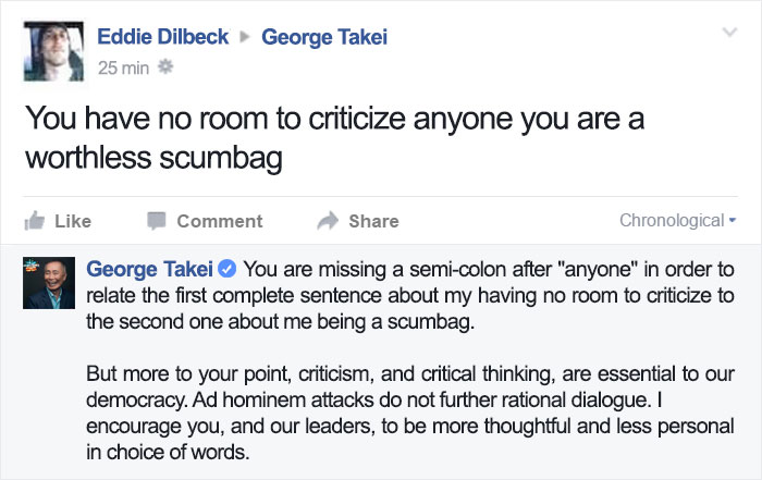 funny-george-takei-comebacks corrected