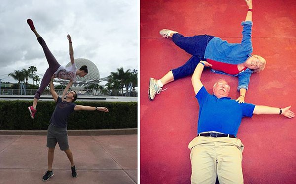 funny-parents-trolling-kids parents copy pose