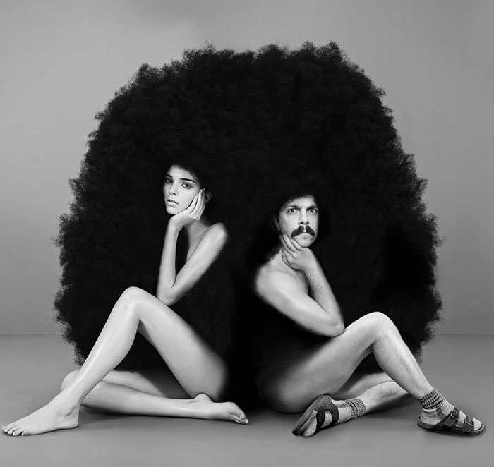 guy-photoshops-himself-into-kendall-jenner-photo-huge-afro