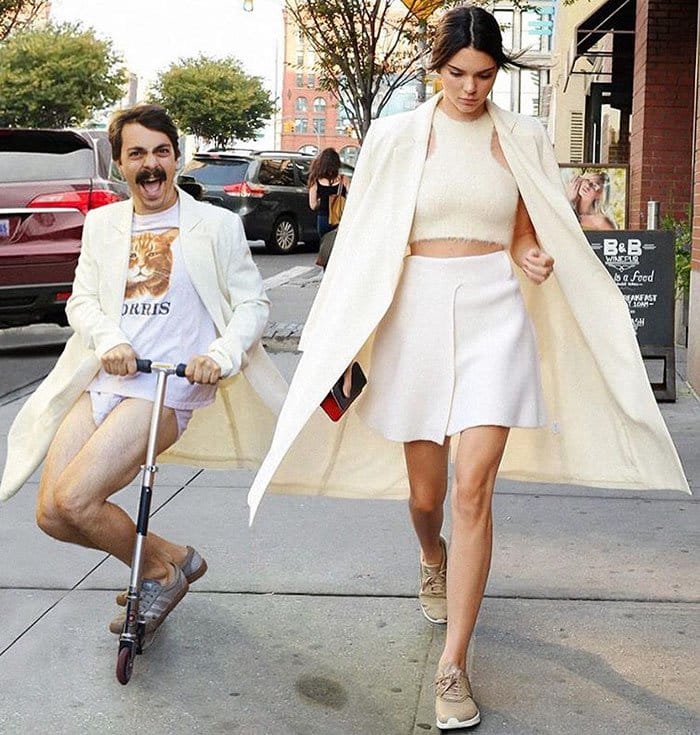 guy-photoshops-himself-into-kendall-jenner-photo-scooter