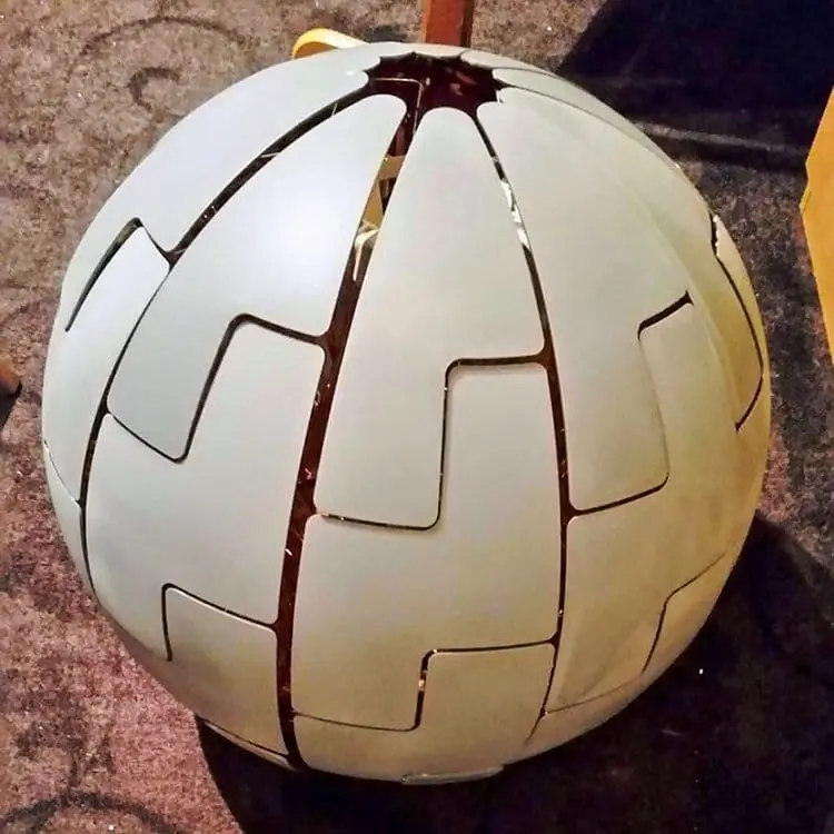 Creative Couple Transform Ikea Lamp Into A Mighty Death Star