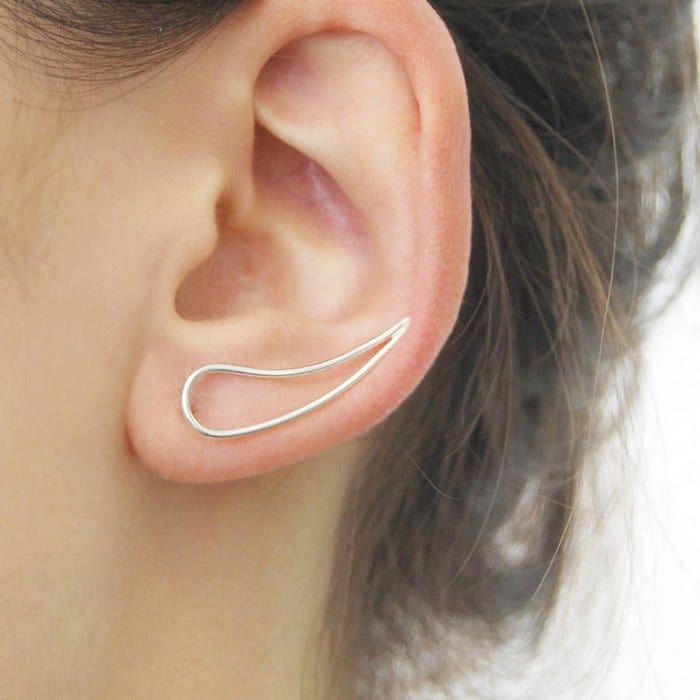 minimalist-earrings-geometric-tear drop