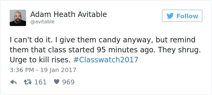 professor tweet urge to kill rises