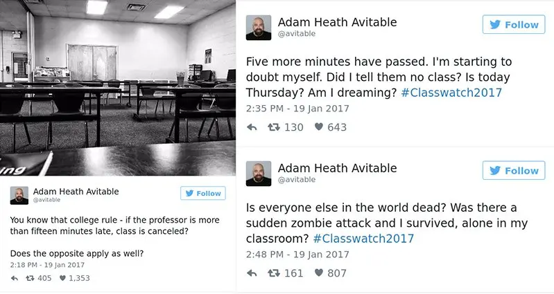 professors-tweets-no-one-showed-up-to-class