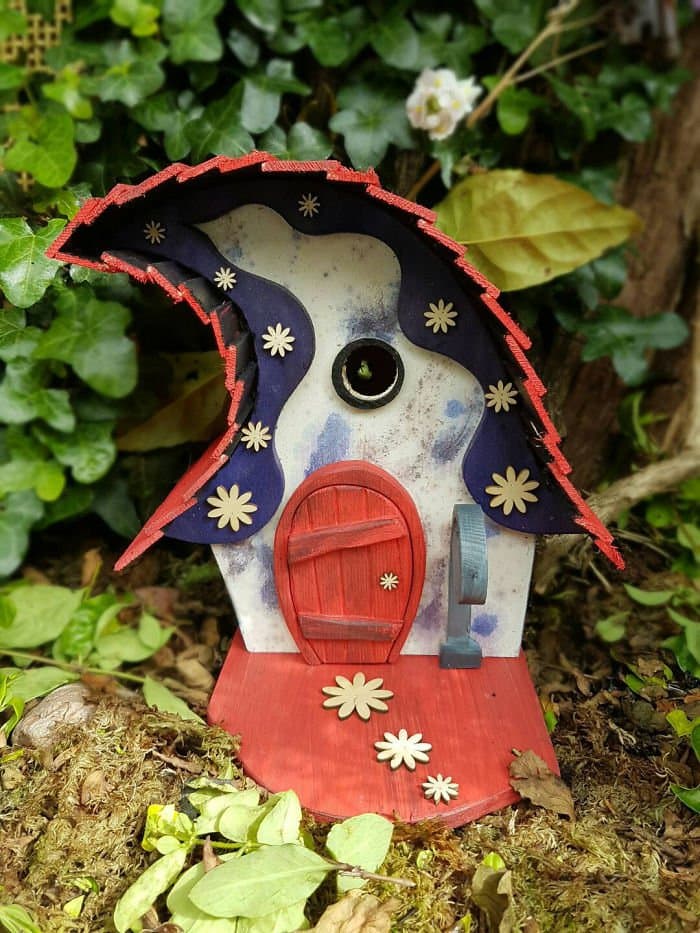 quirky wonky fairy tale bird houses