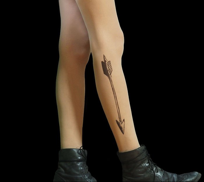 tattoo-tights arrow