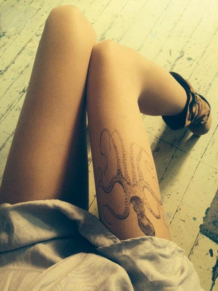 tattoo-tights octopus