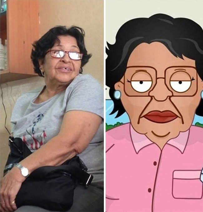 Real Life Cartoon Characters consuela family guy