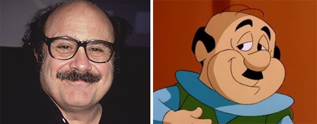 Real Life Cartoon Characters danny devito mr spacely