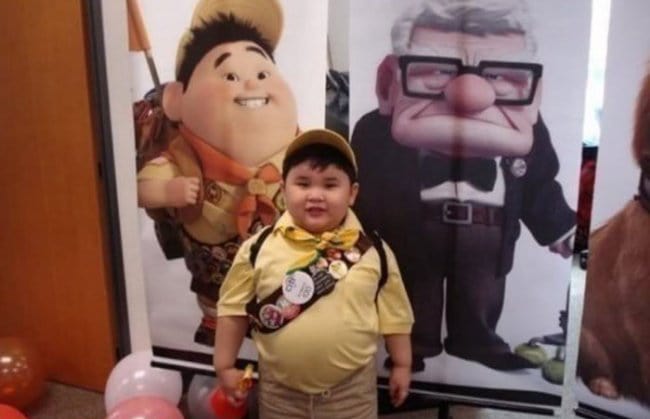 Real Life Cartoon Characters russel up