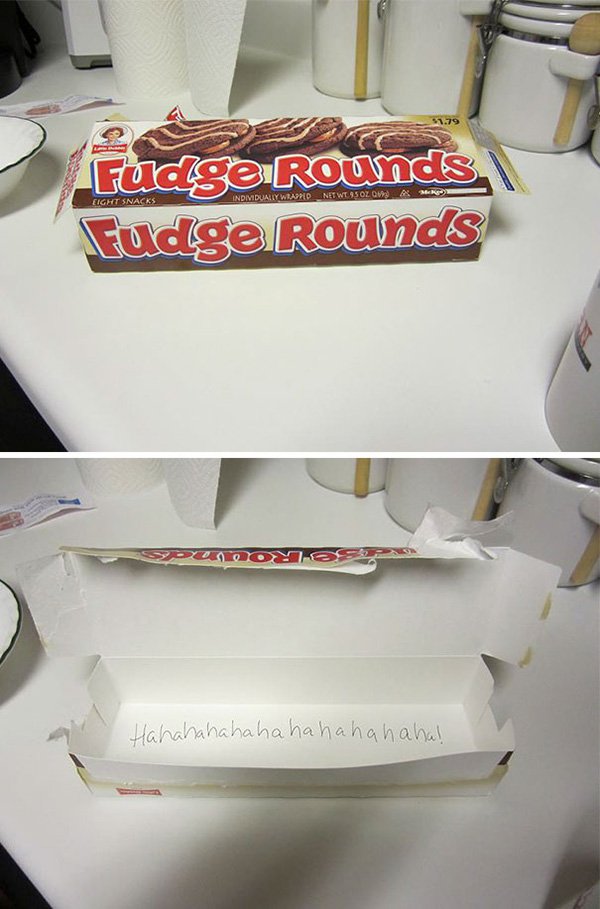 funny-couples empty fudge rounds