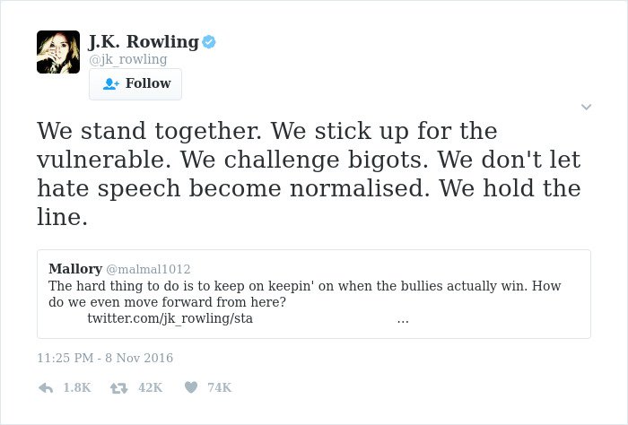 funny-jk-rowling-twitter-comebacks challenge bigots