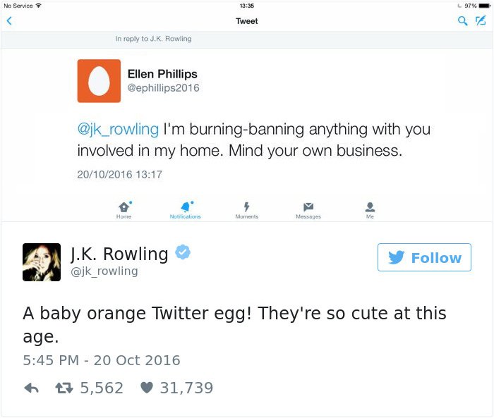 funny-jk-rowling-twitter-comebacks orange twitter eff