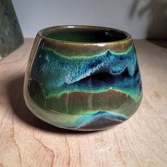 galaxy-inspired-ceramics turqouise cup