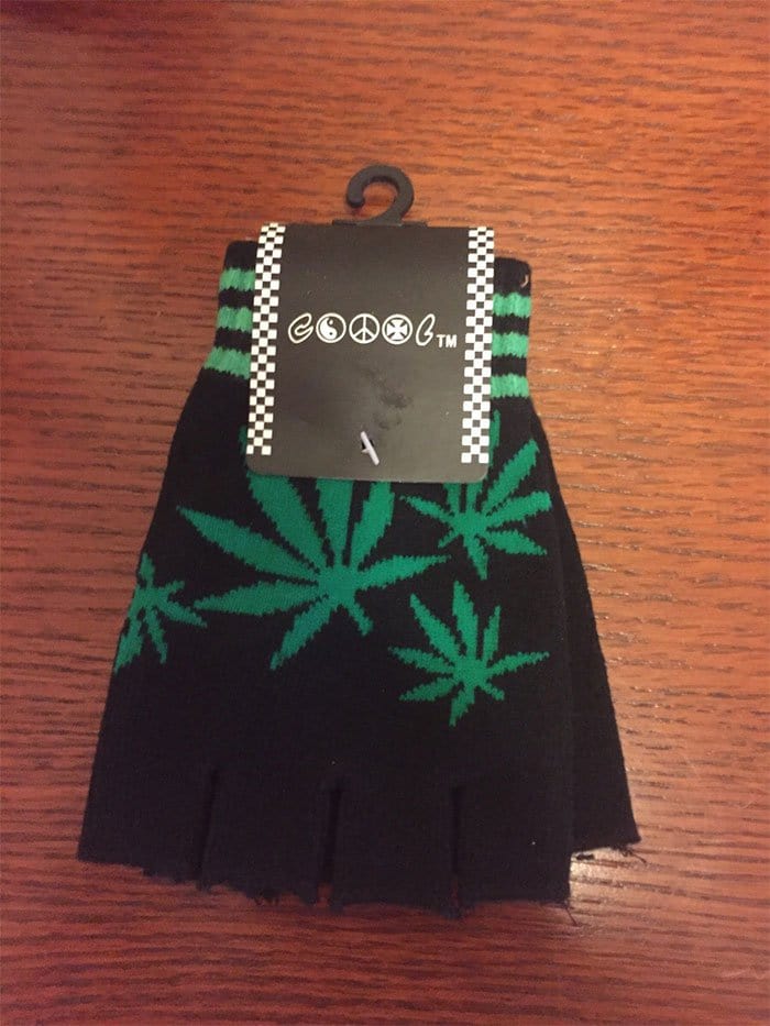 gift from grandma weed gloves