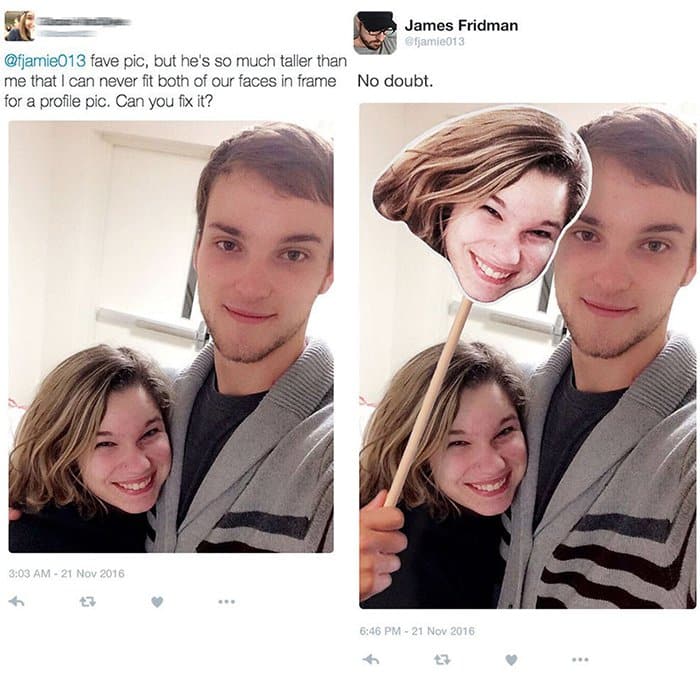james fridman photoshop requests both of our faces fit