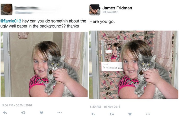 james fridman photoshop requests ugly wallpaper in background