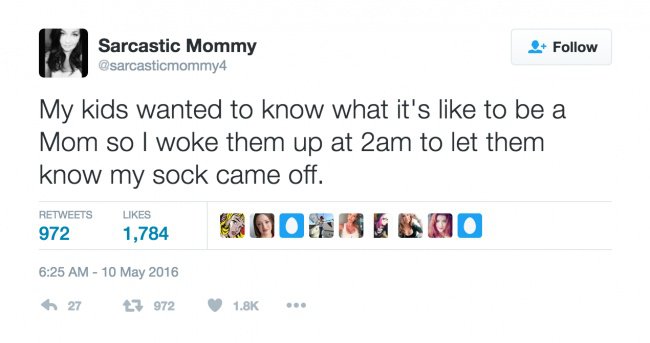 parenting tweets woke them up at 2am