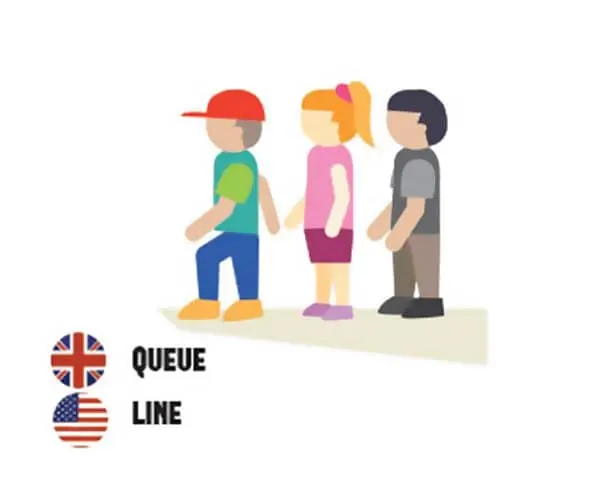 queue line