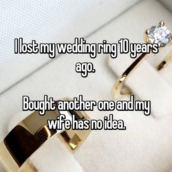 secrets in marriage lost my wedding ring